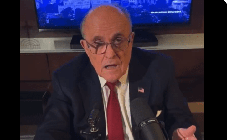 Rudy sedated