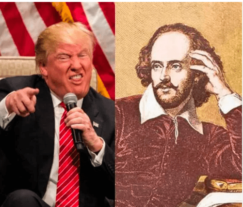 Trump Shakespeare pic