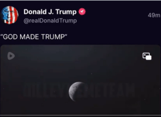 “God Made Trump Gentle Enough To Deliver His Own Grandchild, Strong Enough To Wrestle Deep State”