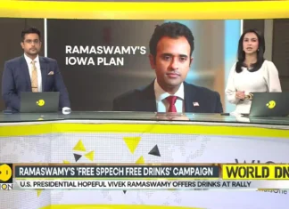 Trump Attacks Ramaswamy On Eve Of Iowa Caucuses