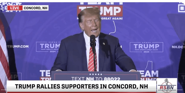 Trump in Concord
