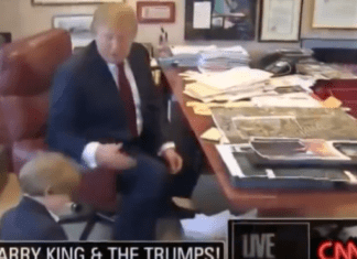 4-Year-Old Barron Moans When Trump Demands A Kiss, Plus Melania’s ‘Bitterness’ Explained