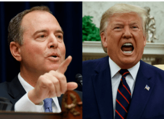 Trump Launches Valentine Greeting Not At Melania But At Adam Schiff