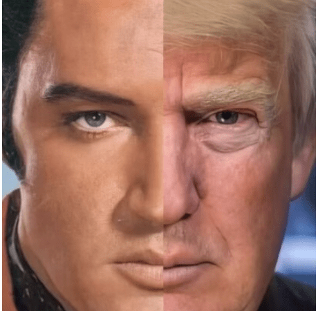 Trump Elvis mash