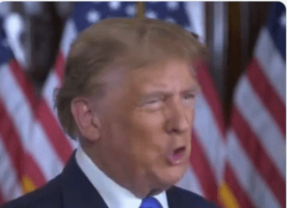 Trump Melting Orange Makeup, Calls Biden ‘Horrible’ Over Melania Gag