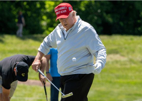 Trump golf two