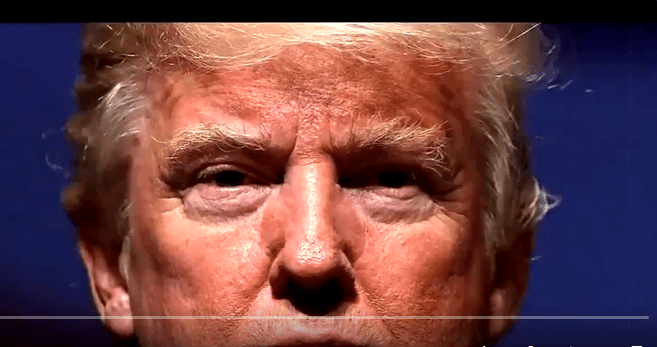 Trump red face
