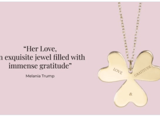 Melania’s ‘Ugly Necklace’ Represents ‘Mom, Dad, Dad’s Mistress’ Maybe?