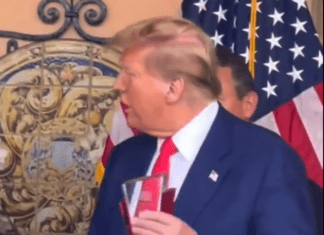 Trump Accepts Award On Melania’s Behalf Because ‘First Lady Couldn’t Get Here’ (Pssst: She Lives There)
