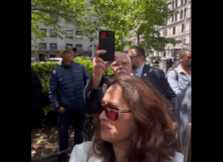 Anti-Trump Protests Drown Out MAGA Speakers In NYC