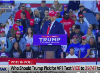 Trump Tells A Whopper About Crowd Size In NJ, Off By A Factor Of 10