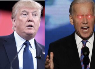 Trump Can’t Decide if He’s Debating Sleepy Joe or Dark Brandon