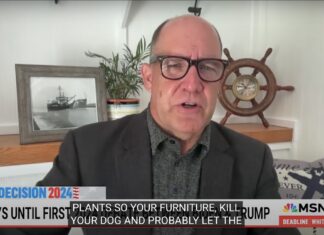 Heh – Matthew Dowd says Trump Will “sell your furniture, and kill your dog”