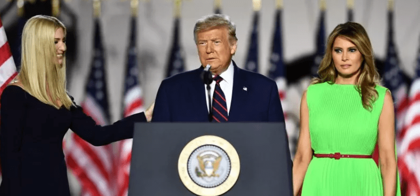 Ivanka Melania chartreuse