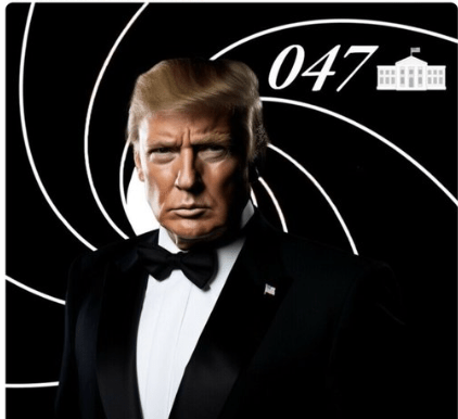 Trump James Bond
