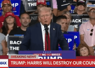 “Kamala Is A Radical, Crazy Person” Crowd Goes Mild As Trump Flops Reading the Room