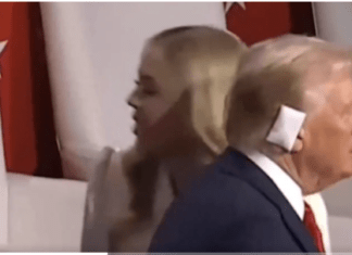 Trump Blowing Off Tiffany Goes Viral