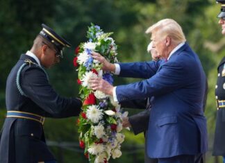 Trump Made Staged And Illegal Event At Arlington, Provoking A Confrontation