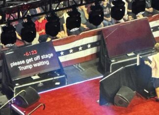 Haha – Kari Lake Given the Hook at Trump Rally “Get Off (the) Stage”