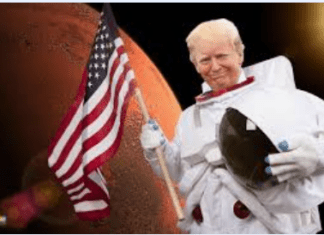 Trump’s the New JFK, Now We’re Going To Mars. When? Real Soon