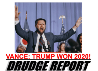 If You Doubt Trump Is Finally FUBAR, Just Look At the Drudge Report