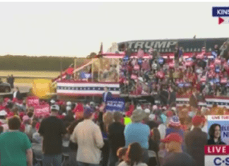 Trump Drags A$$ Off Plane For 2nd Rally, Will They Carry Him Off Next?