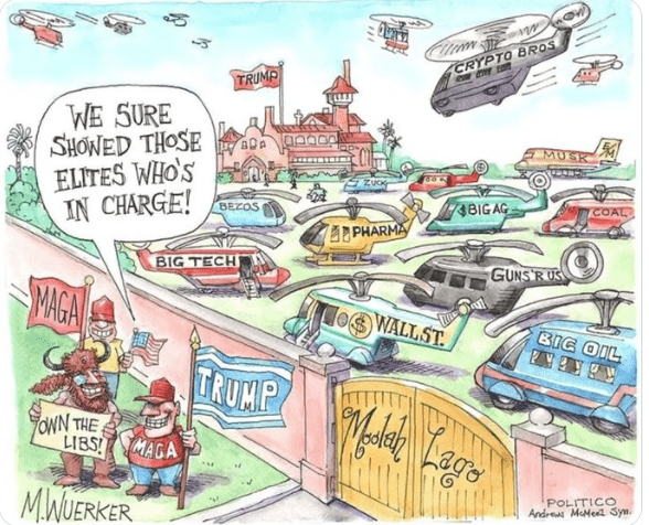 Elites cartoon
