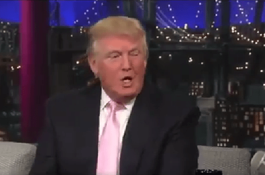 Trump Letterman