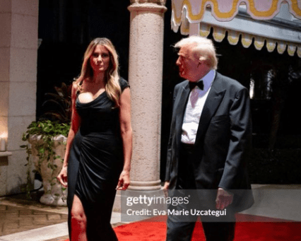 Trump Melania NYE