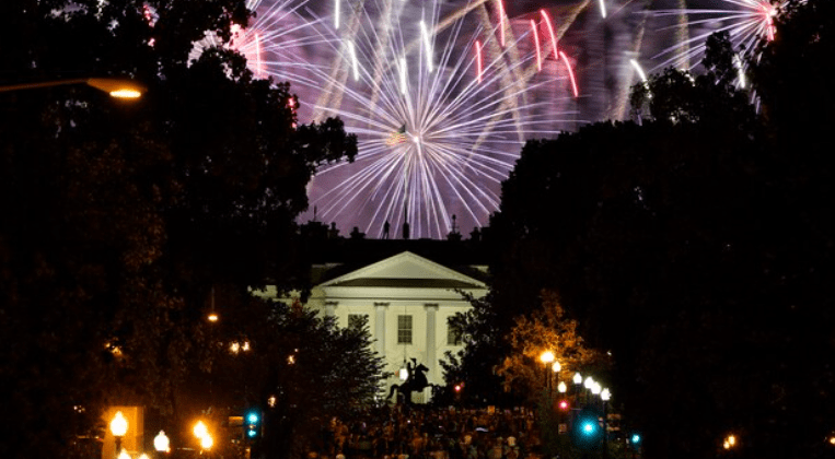 White House fireworks