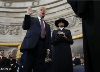 Melania Dressed Like Undertaker, Ivanka Like Handmaid’s Tale As Trump Ditches Bible On Day One