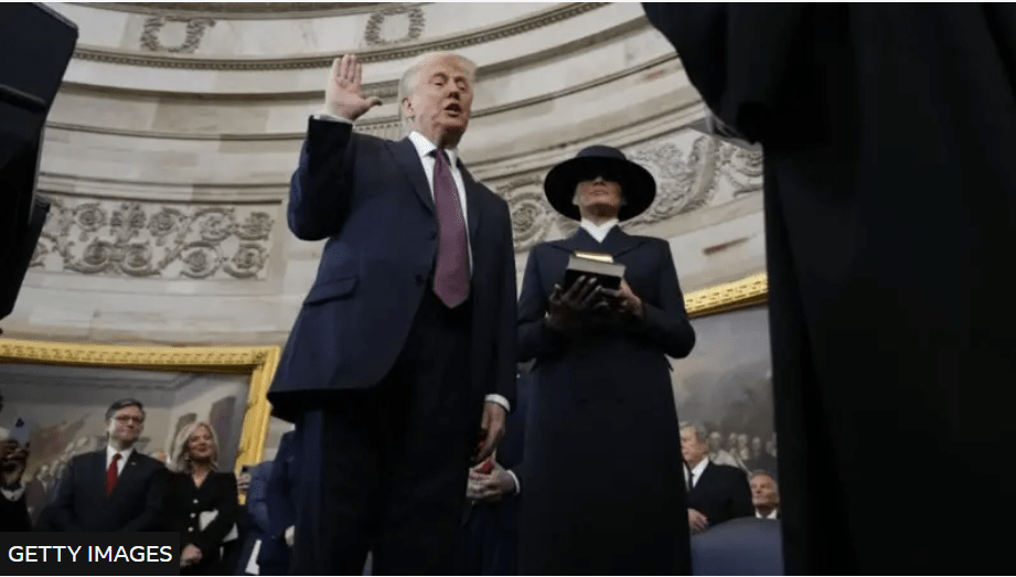 Trump Melania undertaker