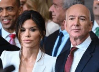 Inauguration Meets Only Fans When Bezos’ Squeeze Flashes Her Bra