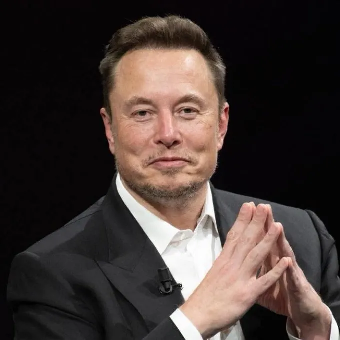Musk smirk