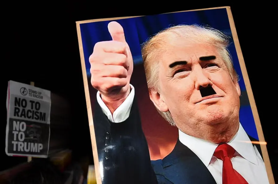 Trump Hitler meme