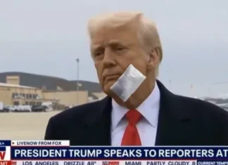 Trump Hit In the Kisser With Mic