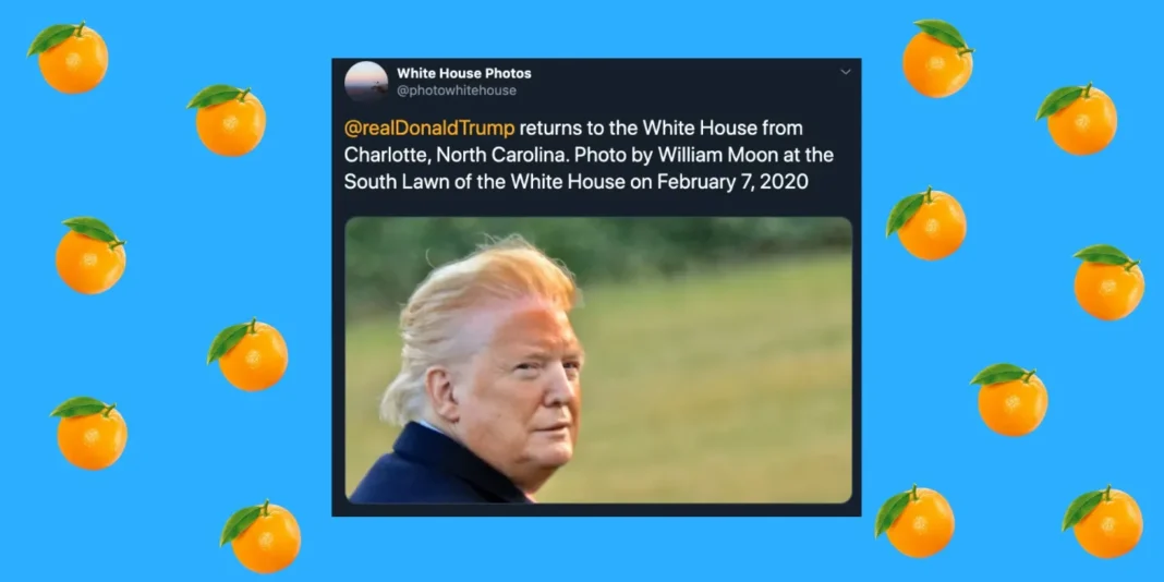 color trump orange