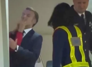 French First Lady Slaps Hubby