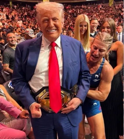 Trump at UFC