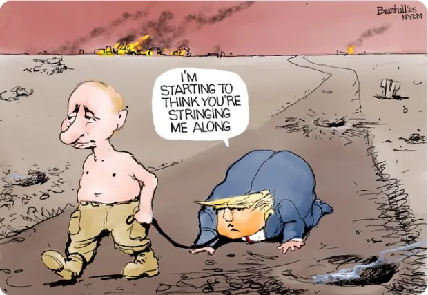 Trump Putin cartoon