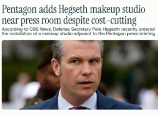 With Perfect Makeup and Hair Gel Hegseth Will Lecture Actual Warriors