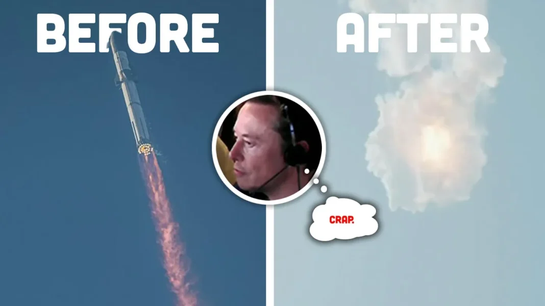 musk starship fail