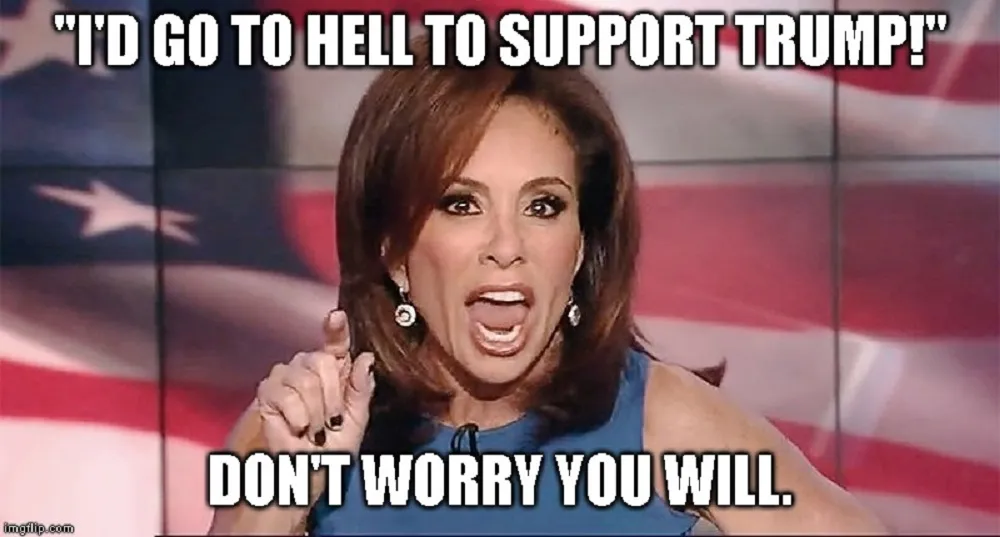 pirro hell trump