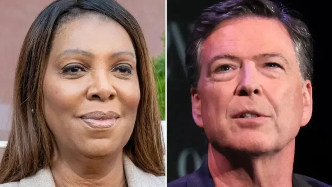 Comey and AG James A 11-24-2025