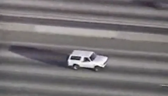 white Ford Bronco