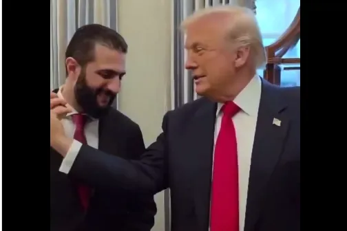 Trump Syrian president