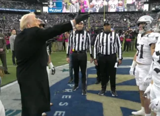 Internet Mocks Trump Army-Navy Game Coin Flip (and He Jinxed BOTH teams!)