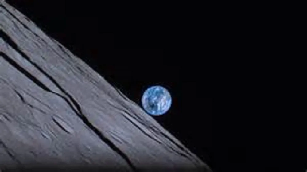 earth from mooon