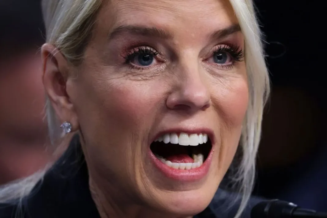 Pam Bondi Yelling A 01-30-2026