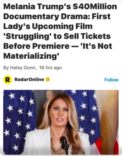 Melania movie